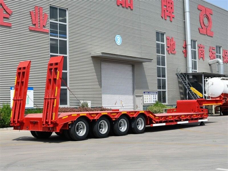 Low Bed Semi Trailer