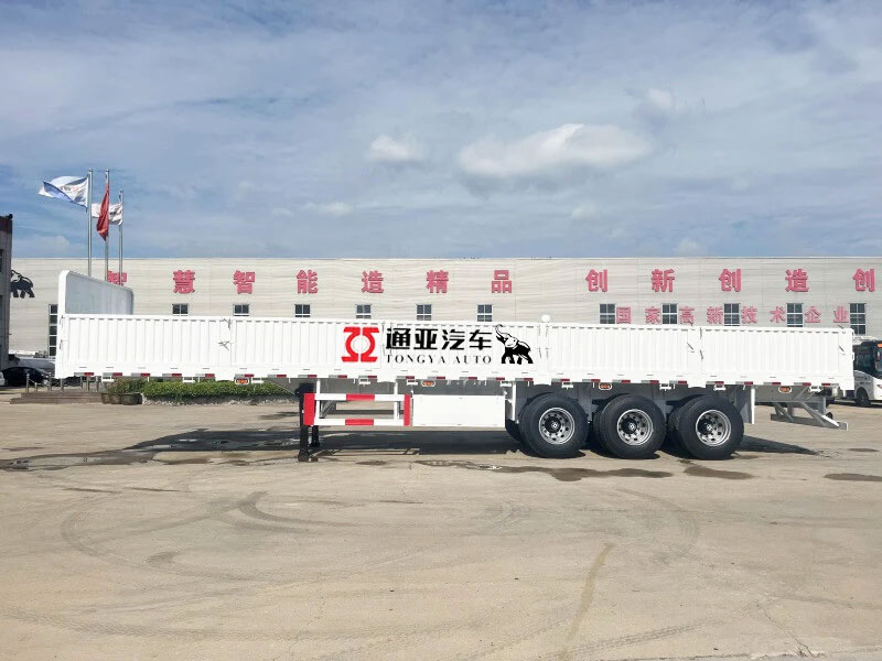 3 Axles Side Wall Semi Trailer