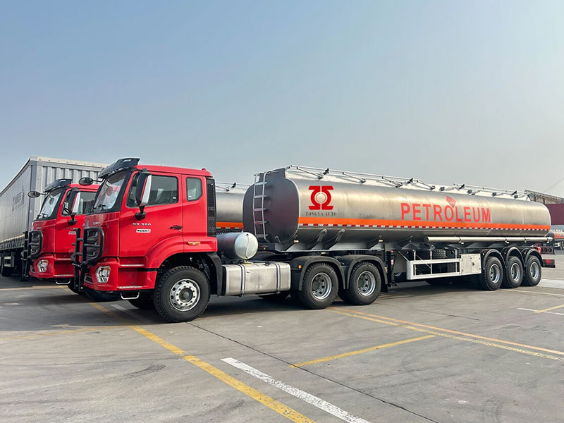 40000kg oil tanker semi trailer