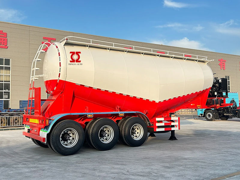 40T Bulk Cenemnt Tanker Semi Trailer with Diesel