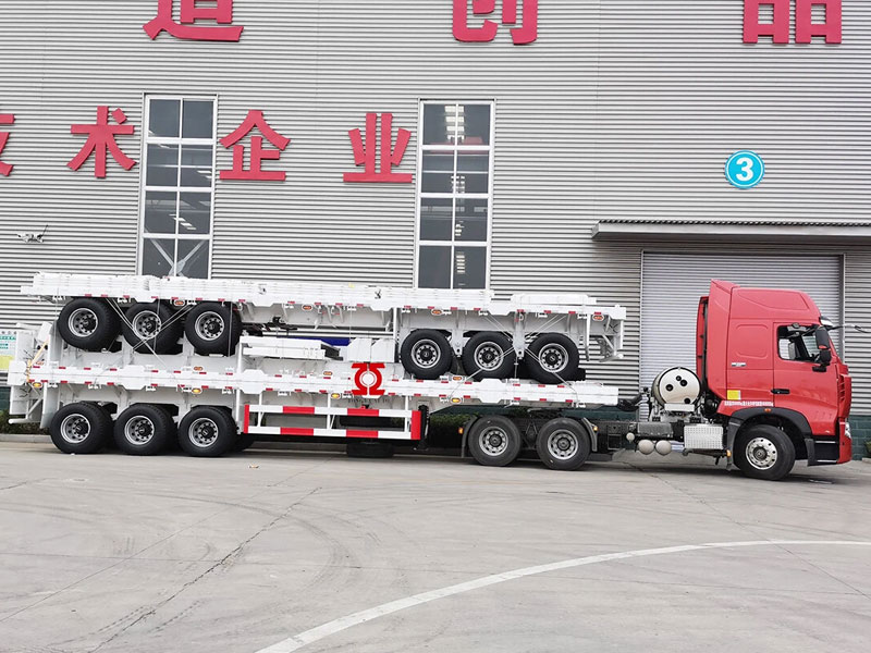 50T Side Wall Semi Trailer with Twist Lock