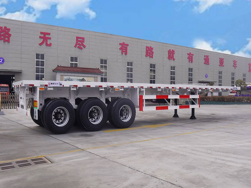 3 Axle Flatbed Semi Trailer