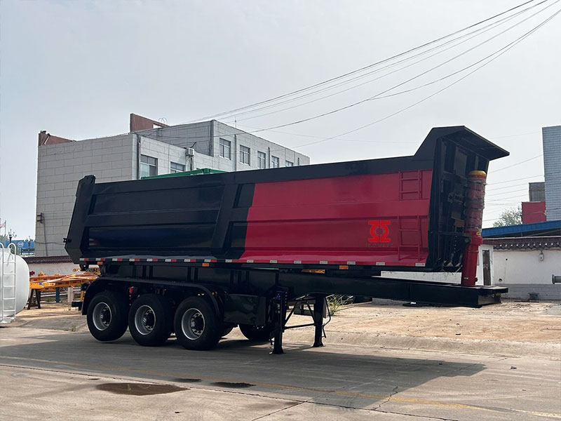 3 Axle Rear Dump Semi Trailer